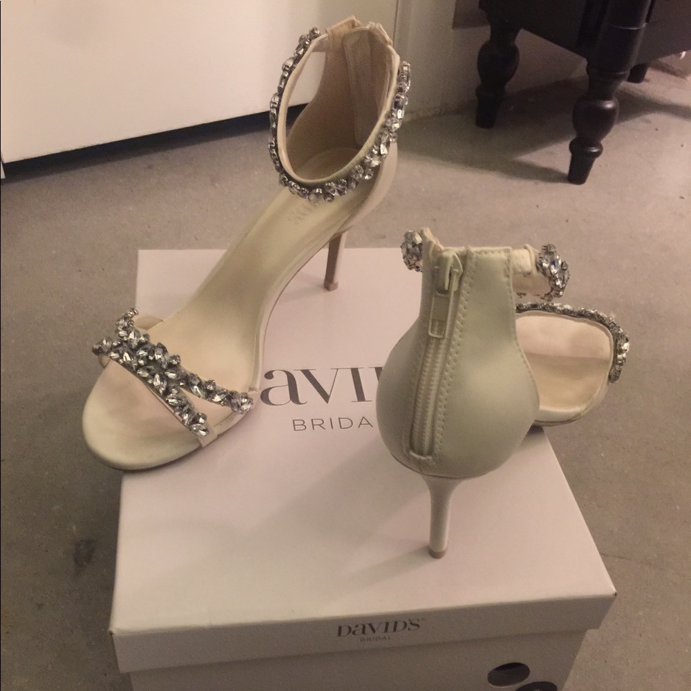 David's Bridal Heels